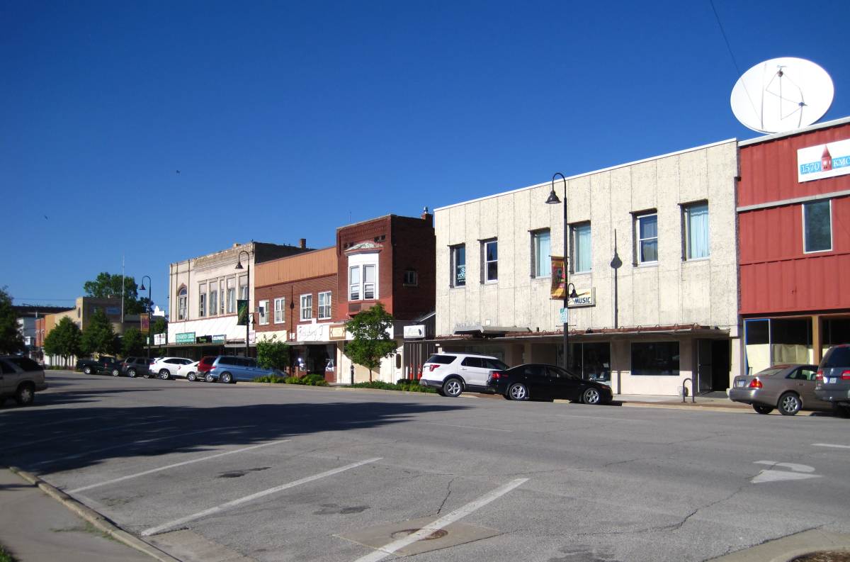 East side of the Fairfield square