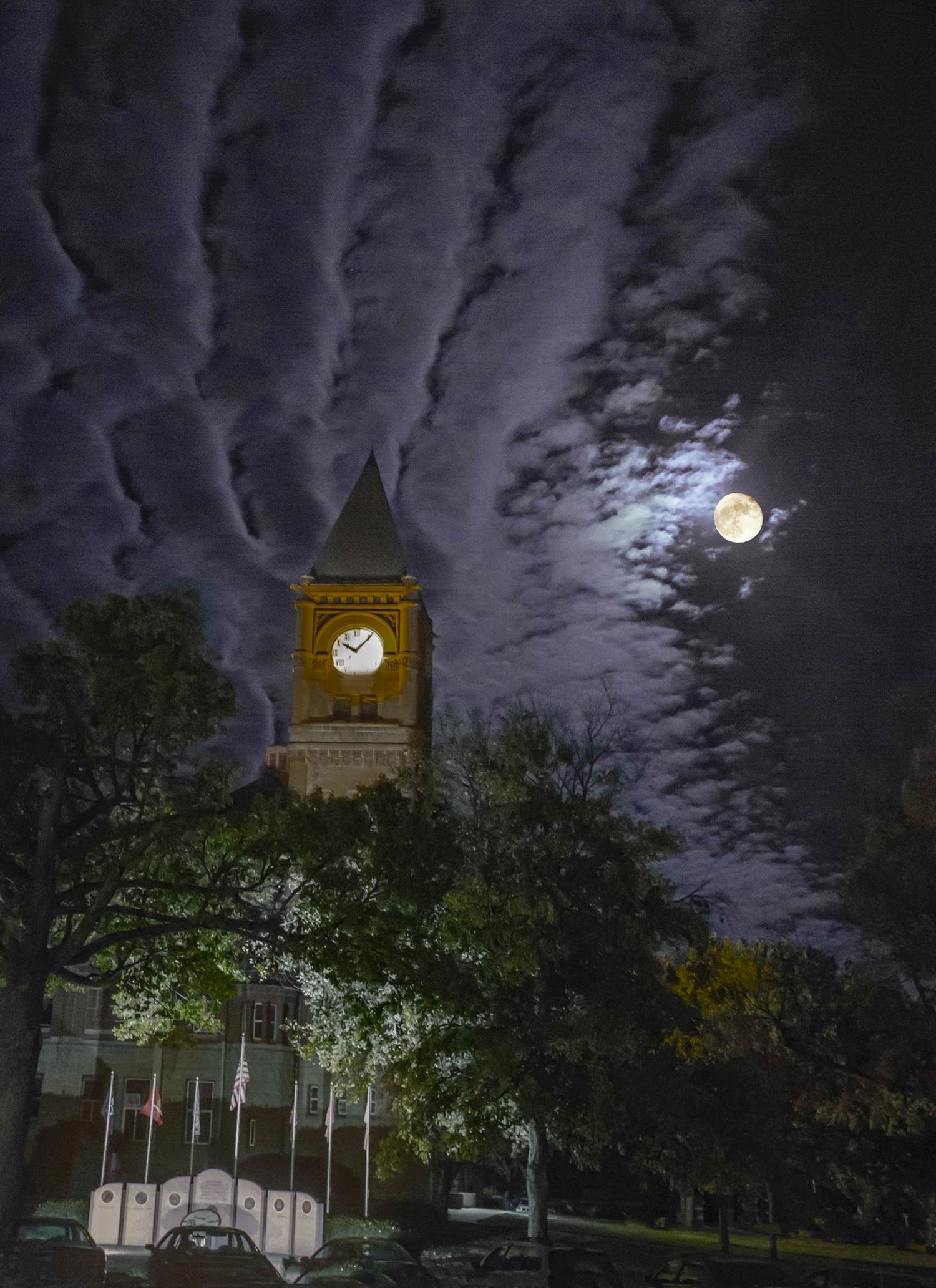 Clock tower.