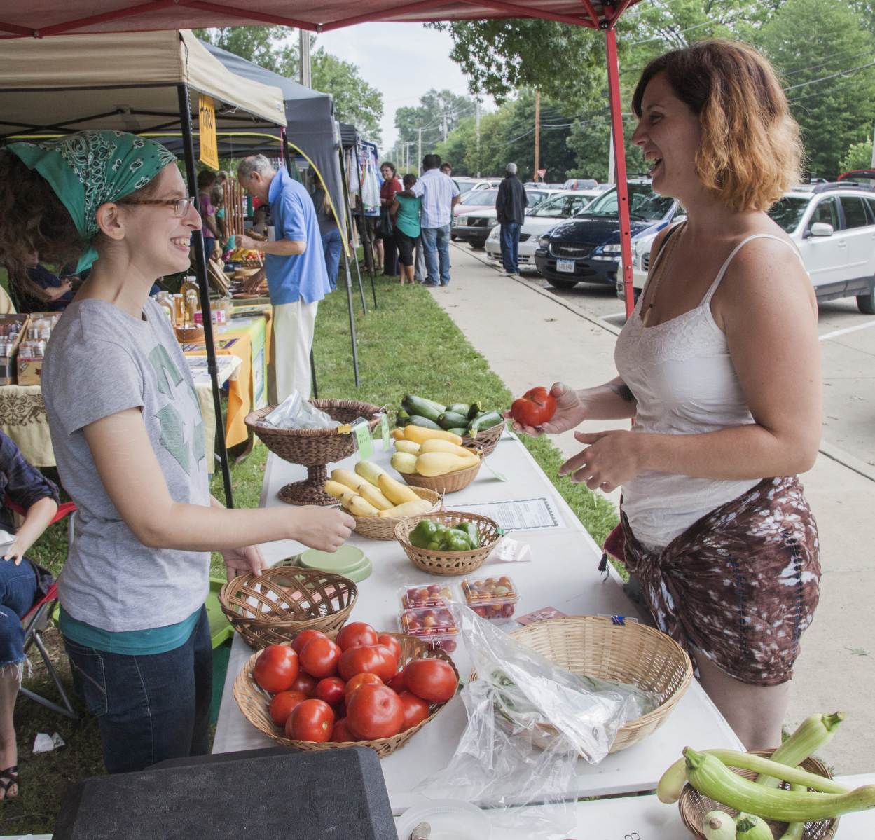 Food, flowers, crafts, entertainment....