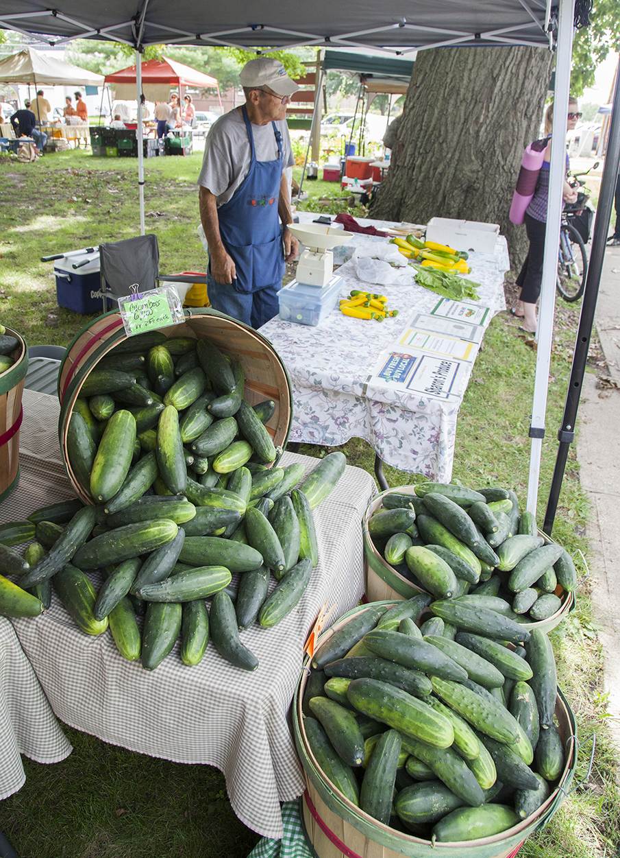 Food, flowers, crafts, entertainment....