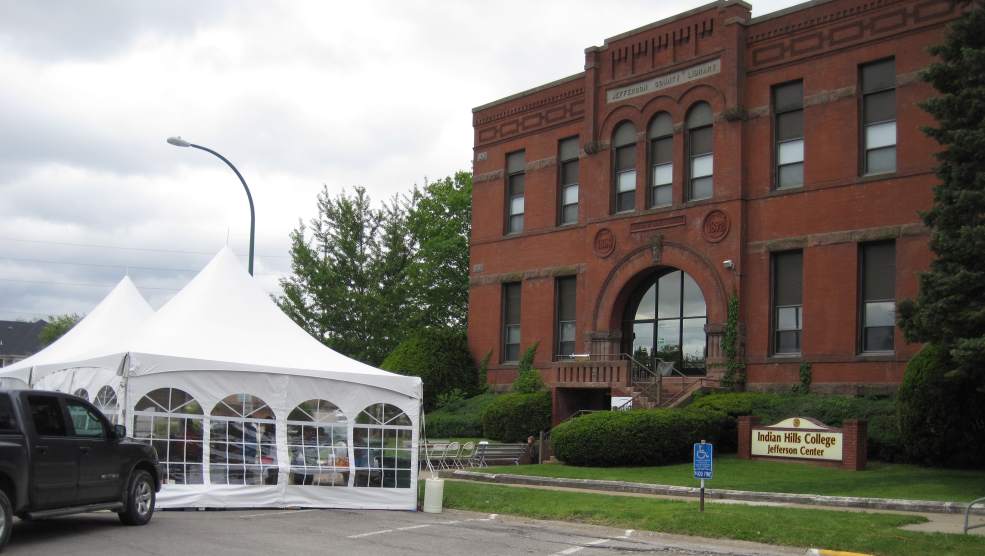 A fund-raising pancake breakfast