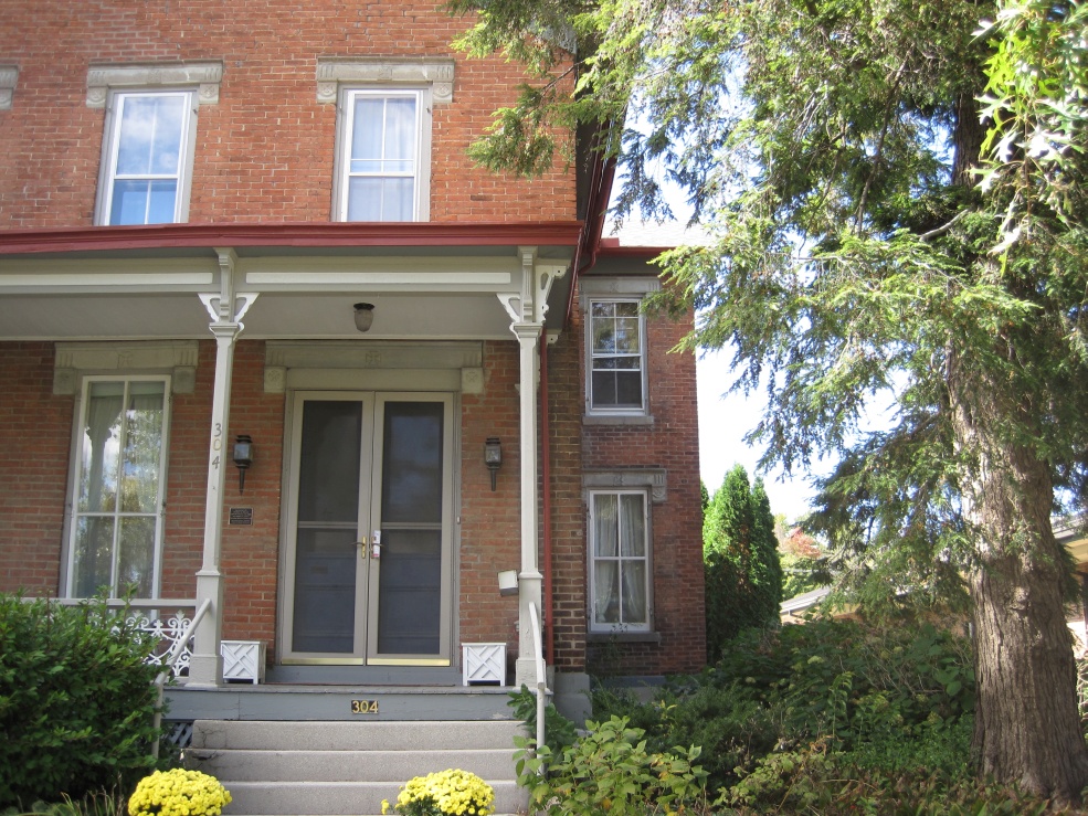 Right side of George A. Wells House