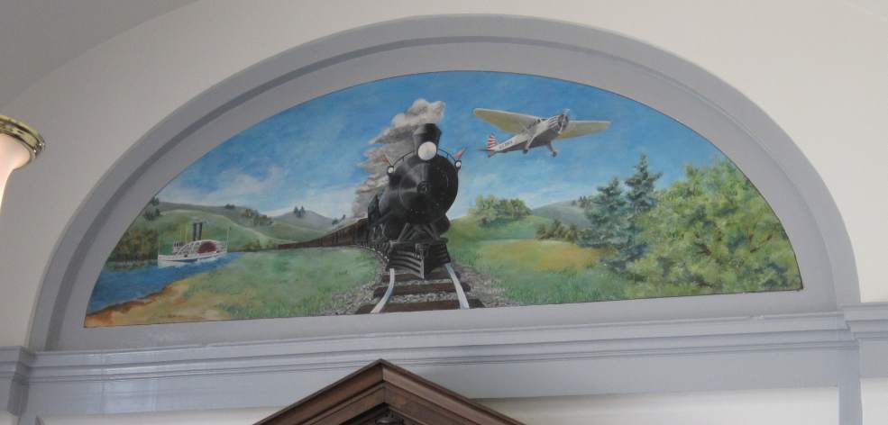 Post Office Mural.