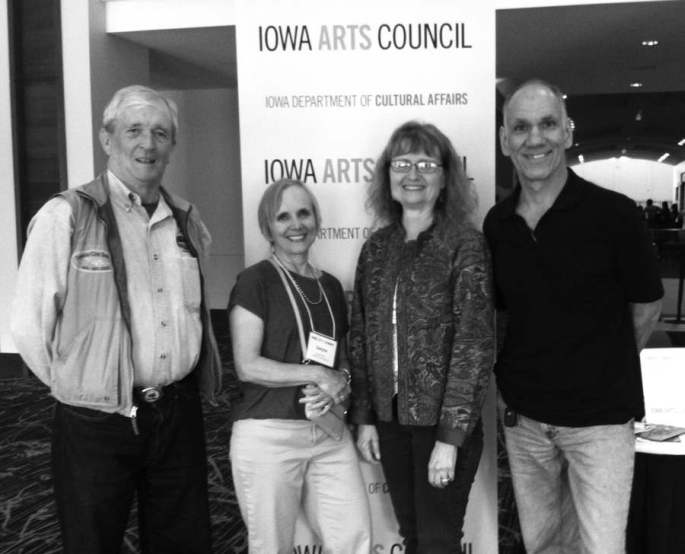 FCA members at Iowa Arts Summit.